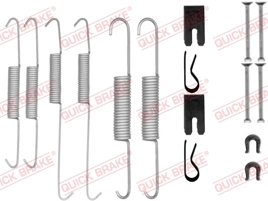 Accessory Kit, brake shoes